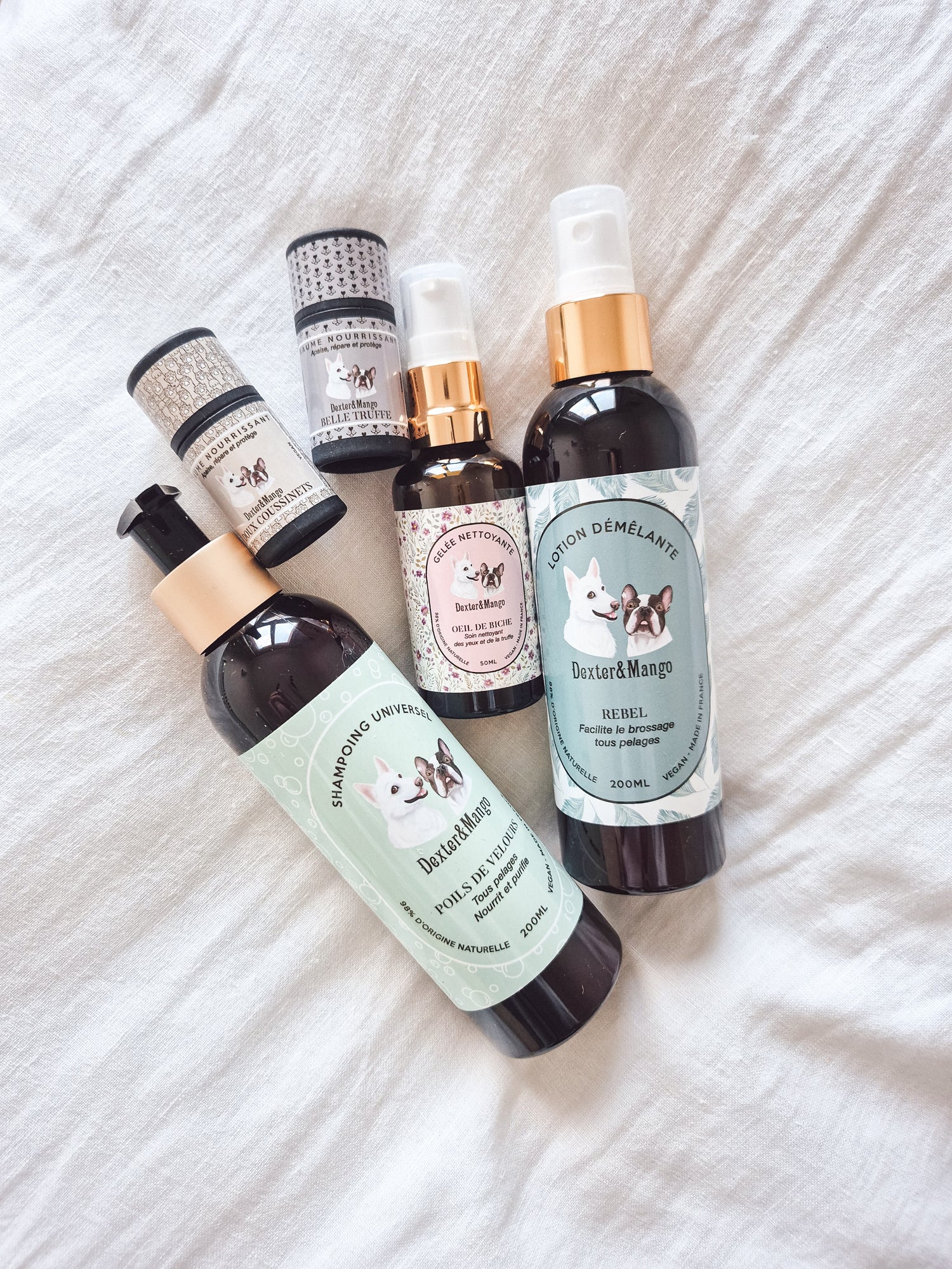 Produits de soin et d'hygiène pour chien