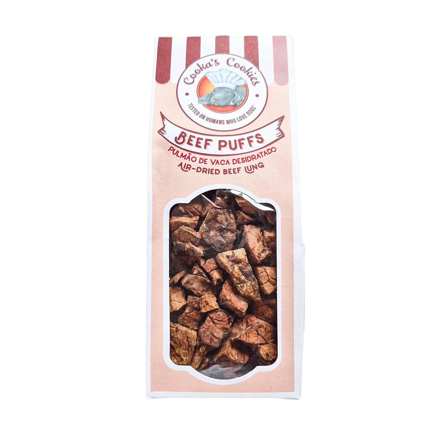 Bouchées de poumons de  bœuf
