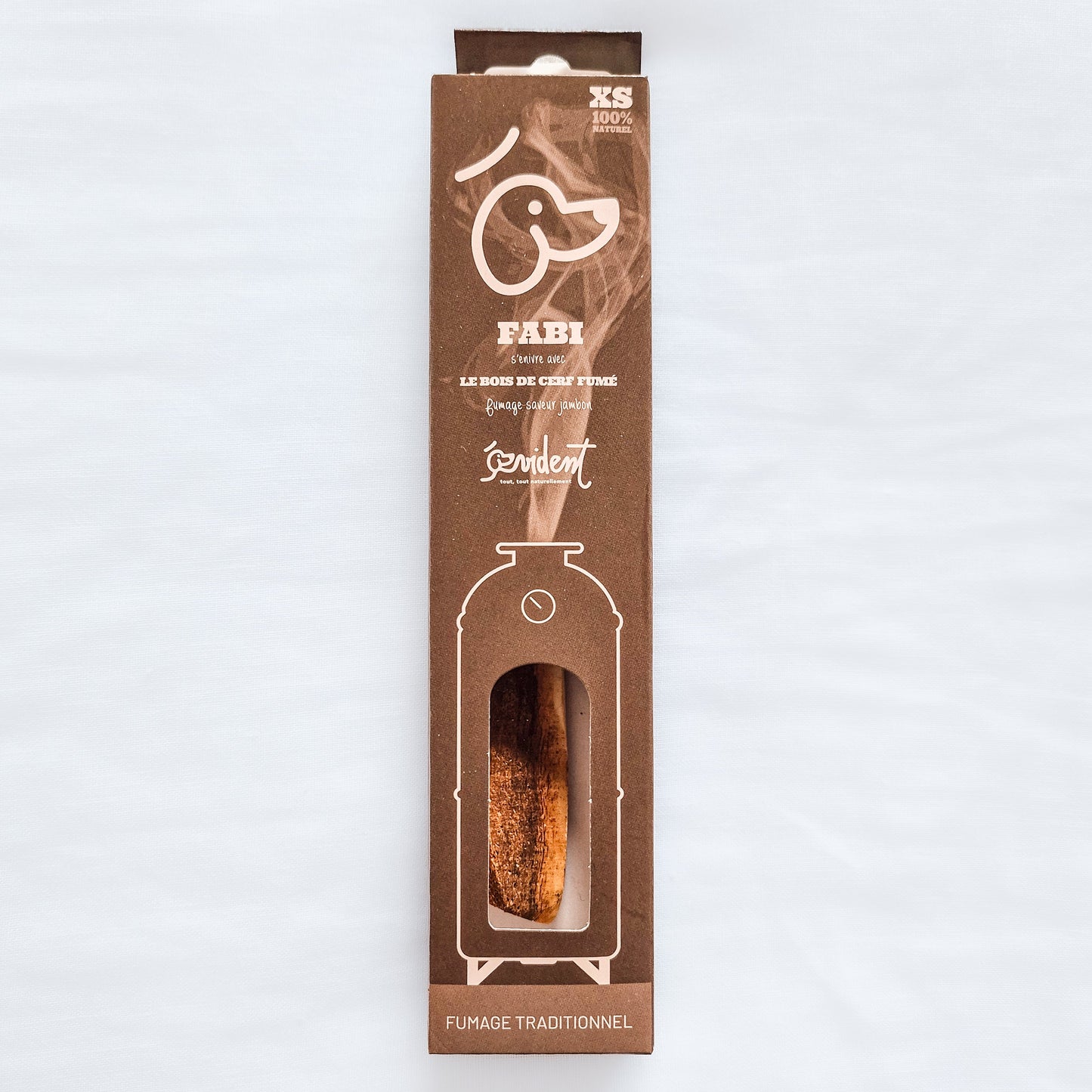 Bois de cerf biseau fumé au jambon FABI