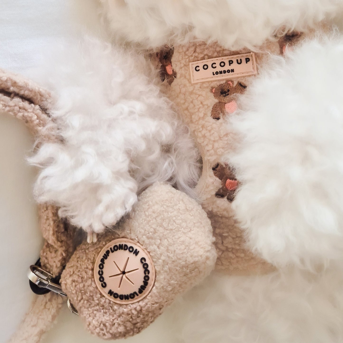 Harnais Theo brodé Teddy