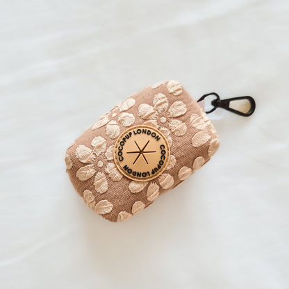 Distributeur de sacs à crottes Fleur de Moka