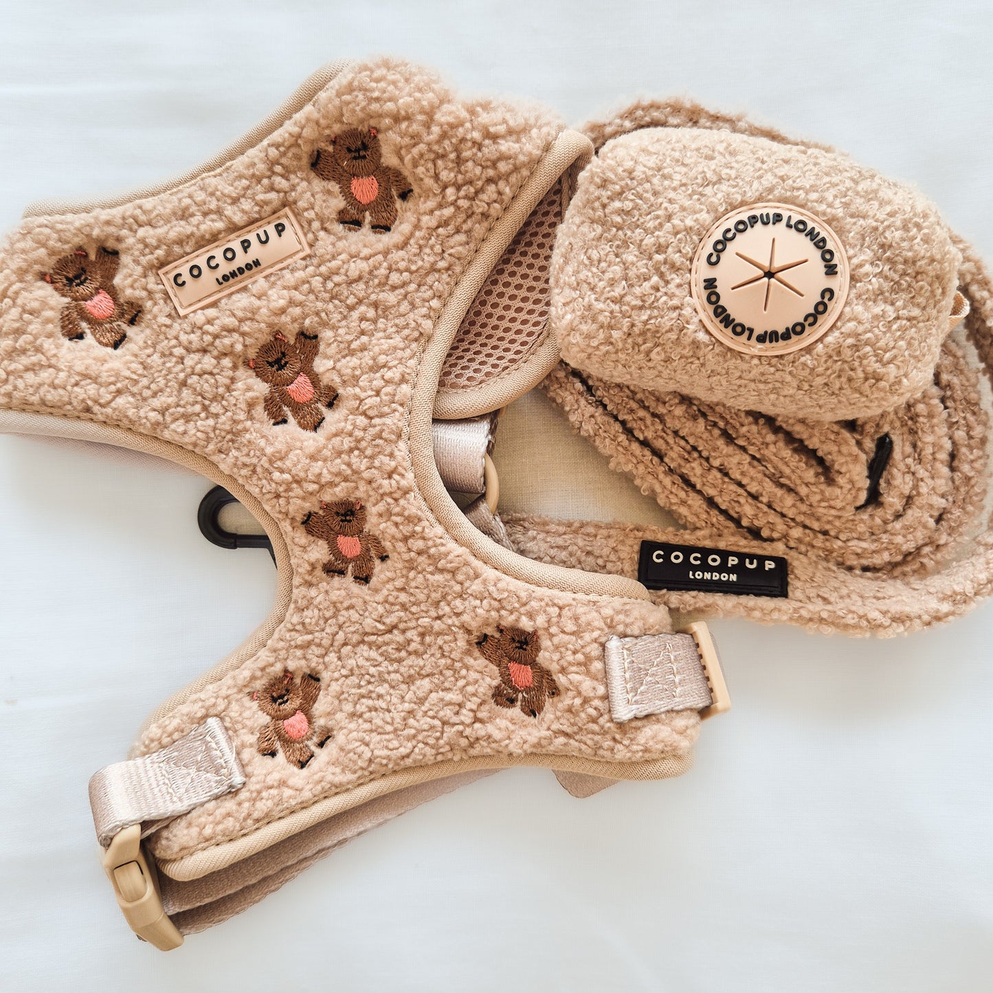 Harnais Theo brodé Teddy