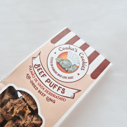 Bouchées de poumons de  bœuf
