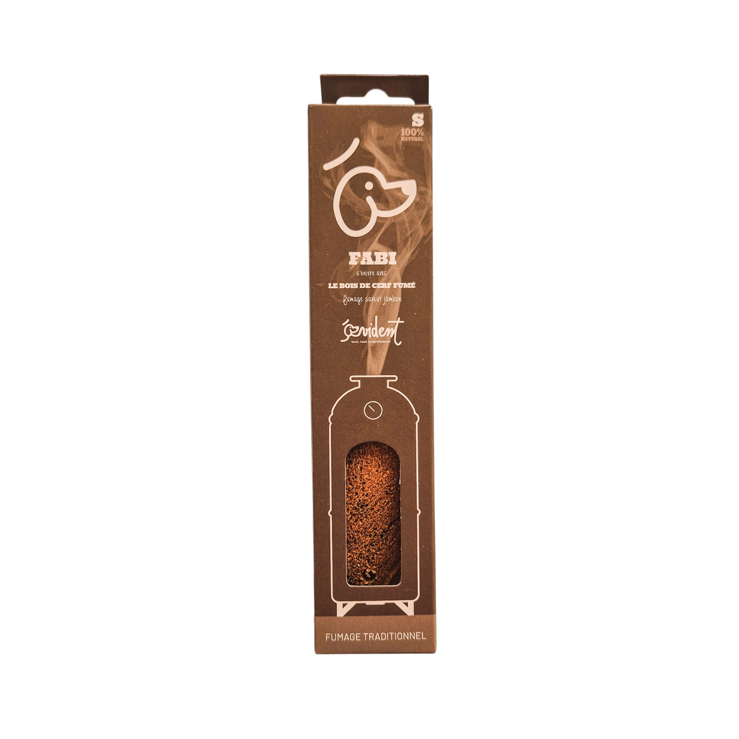 Bois de cerf biseau fumé au jambon FABI
