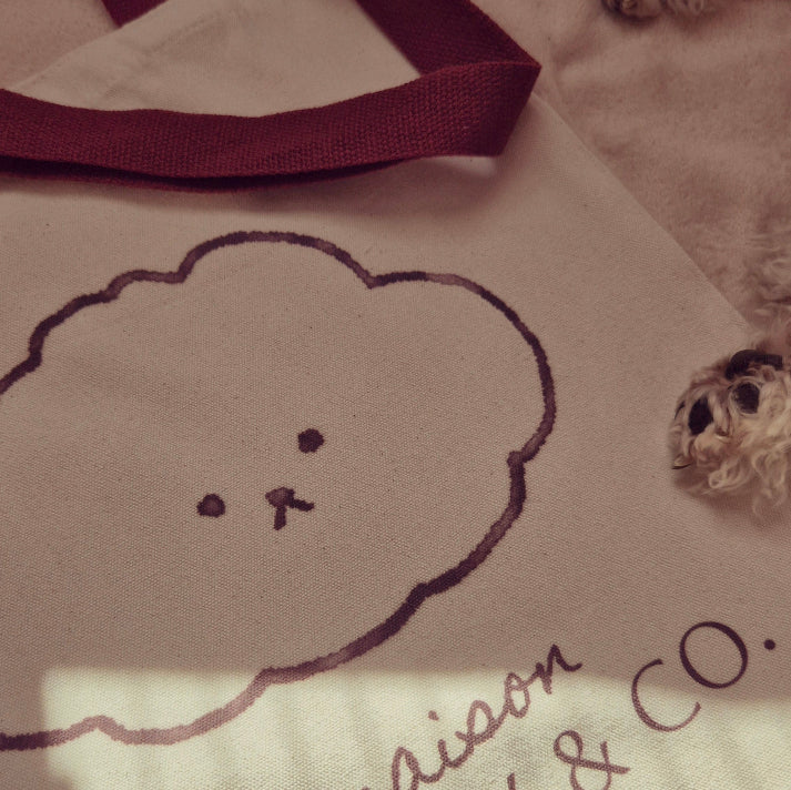 Tote bag signature Maison Noopy & Co