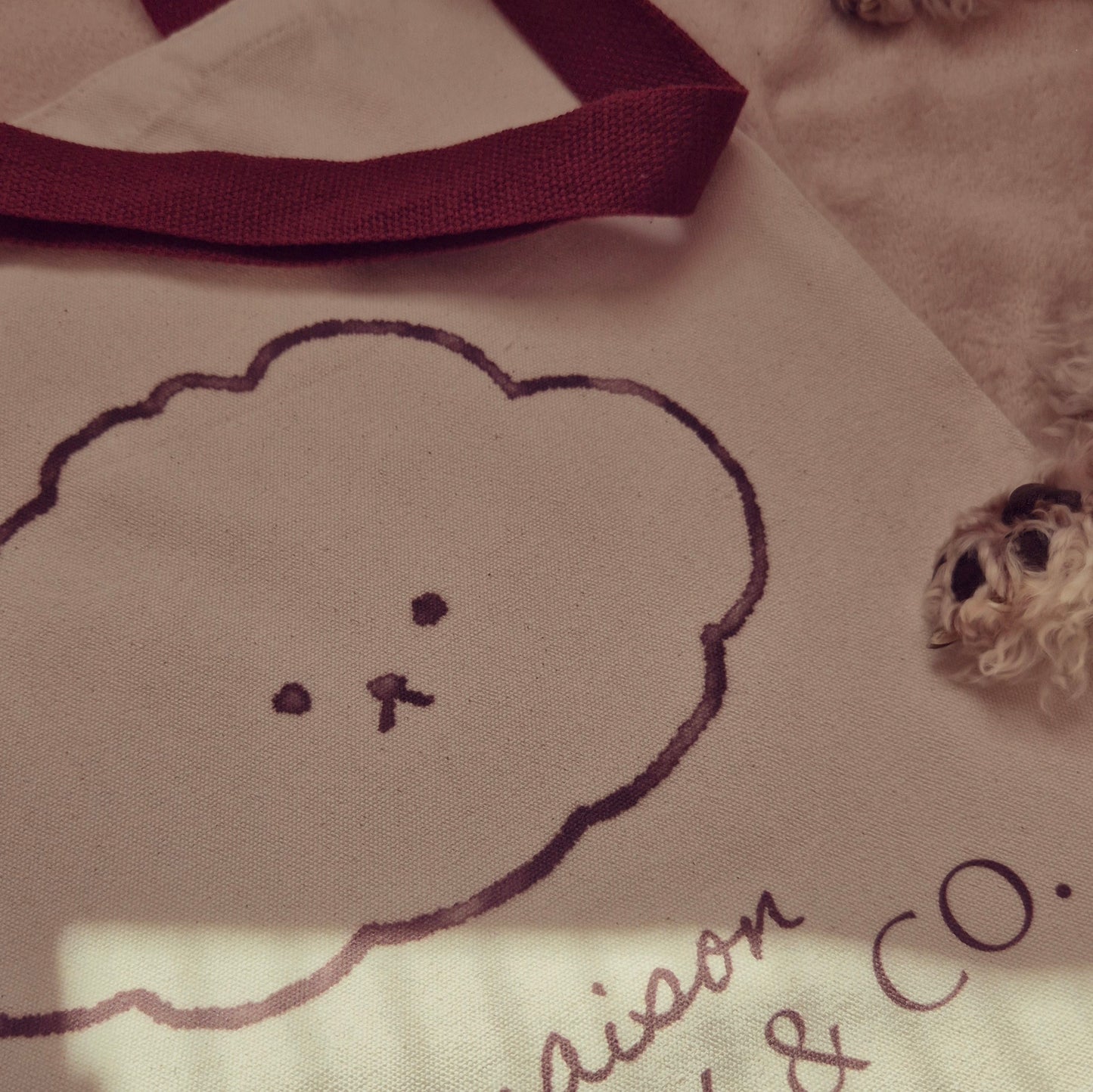 Tote bag signature Maison Noopy & Co